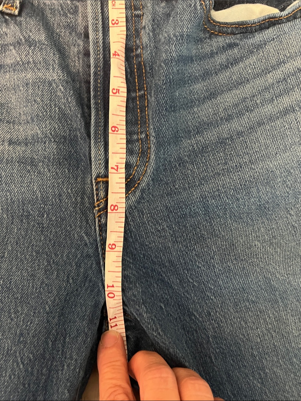 Levi's 501® Crop Straight Jeans in Medium Blue - Picture 7 of 9